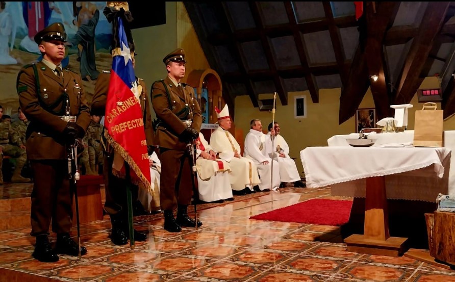 IGLESIA DE AYSÉN ACOMPAÑÓ DOLOR DE CARABINEROS DE CHILE