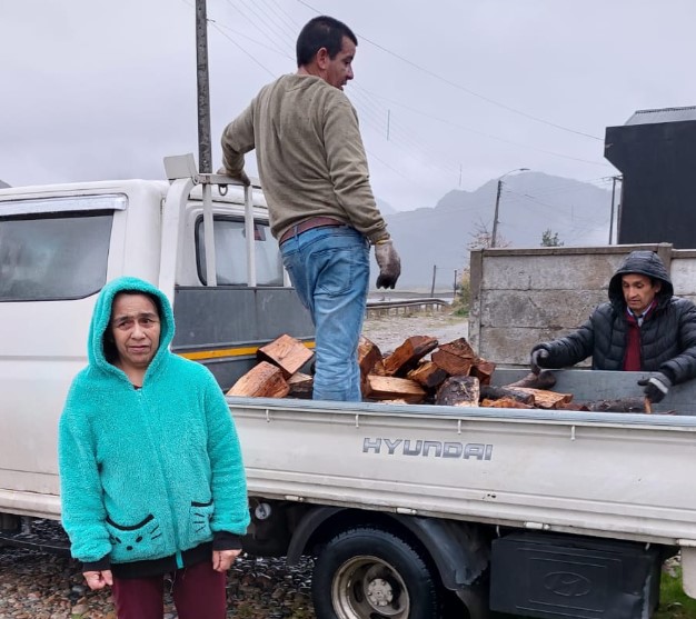 Entrega leña Puerto Aysén